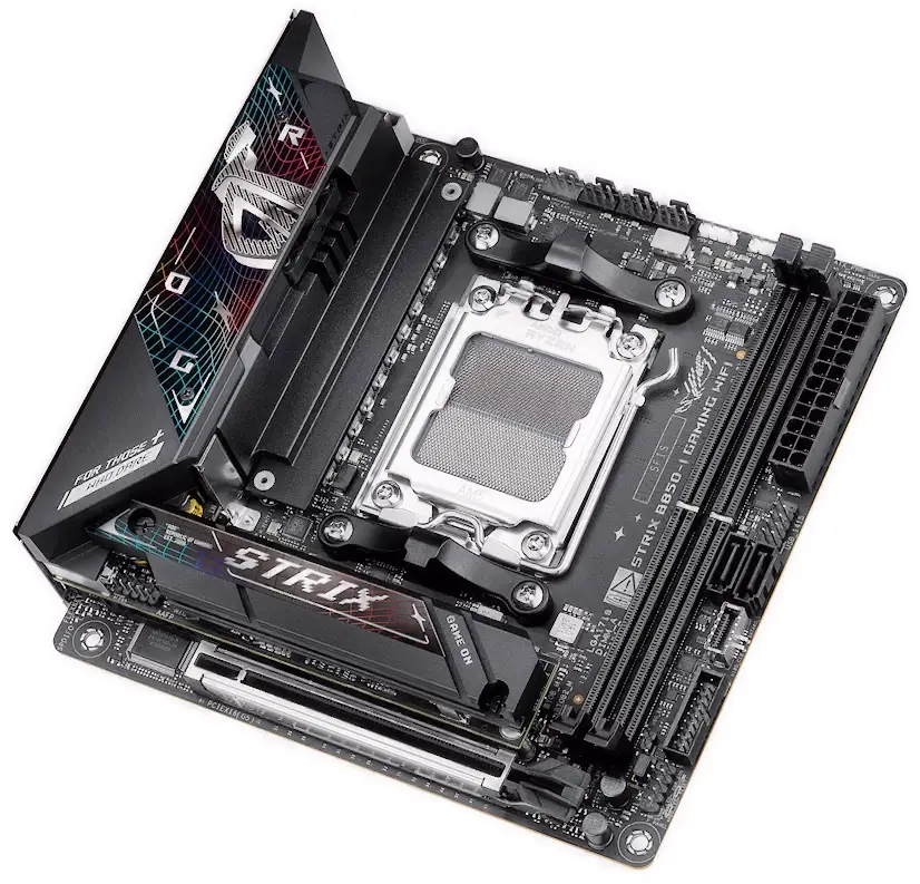 Informático Venturada - Montaje ASUS ROG STRIX B850-I GAMING WIFI Venturada